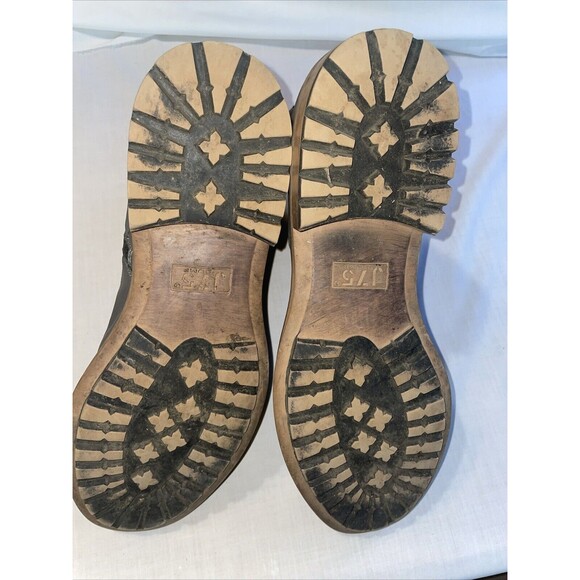 J 75 By Jump Men’s Ankle Boots Sz 13 M Gray Leather Grunge Streetwear Going Out - Picture 6 of 12